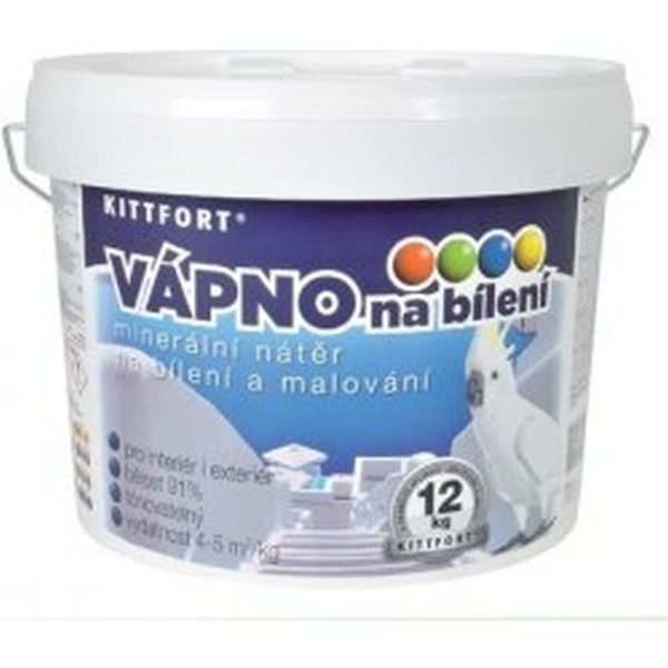 Vápno na bielenie a maľovanie  12 kg