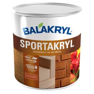 Lak na drevo SPORTAKRYL interiér lesk 0,7kg