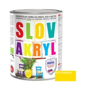 Slovakryl  0615 svetložltý  0,75 kg