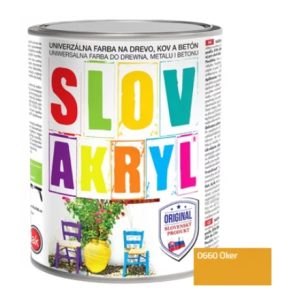 Slovakryl  0660 oker  0,75 kg