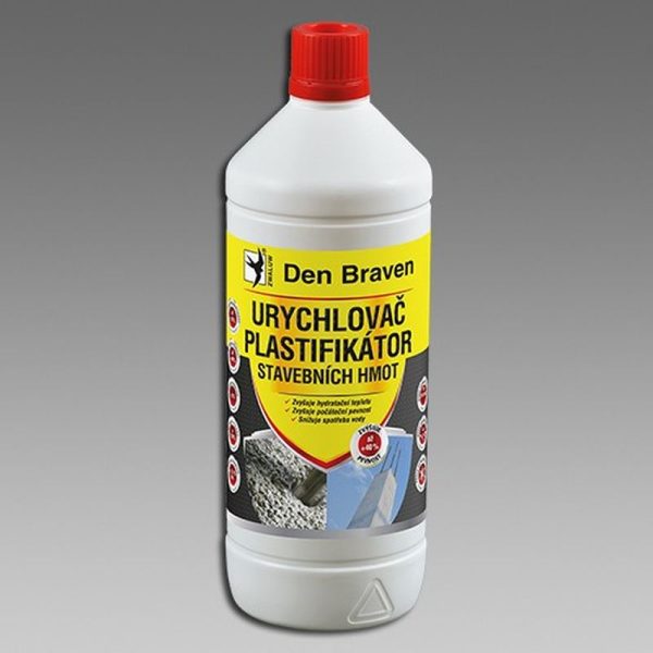 Urýchľovač a plastifikátor stavebných hmôt 1L