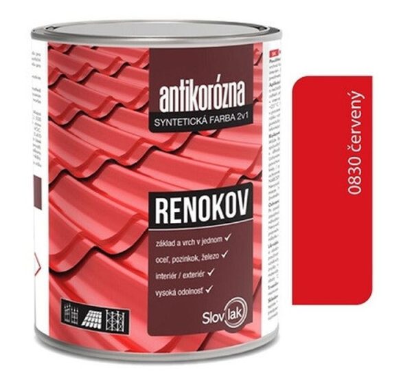 Renokov 2v1  0830 červený  2,5 kg