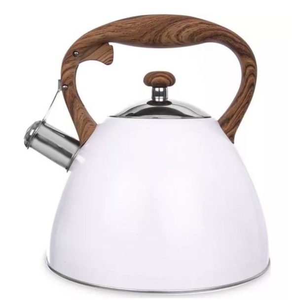 Čajník nerez píšť. WOODEN 3,5 l