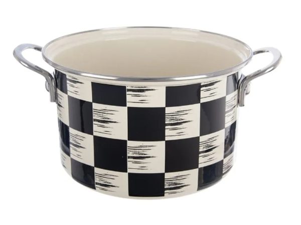 Hrniec smalt ŠACHOVNICA Lem 3 l