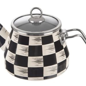 Čajník smalt ŠACHOVNICA Lem 2 l