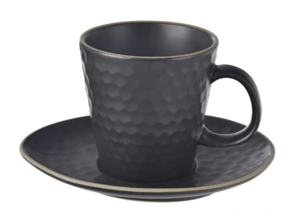 Hrnček kamenina + podšálka cappuccino TEA TIME 0,25 l