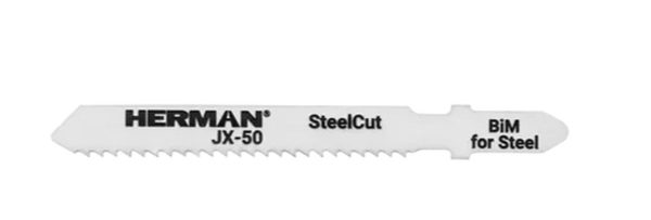Pílový list 50x8x1mm HERMAN JX-50 SteelCut