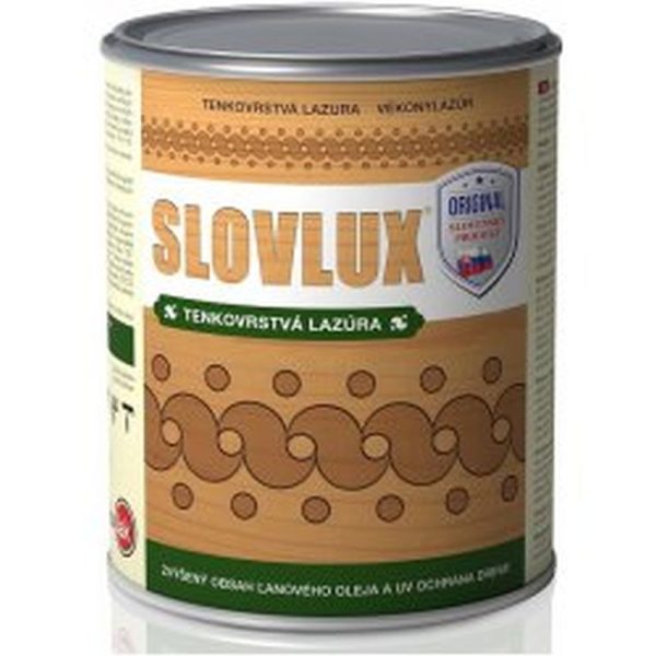Lazúra Tenkovrstvá Slovlux Teak  0,7 l