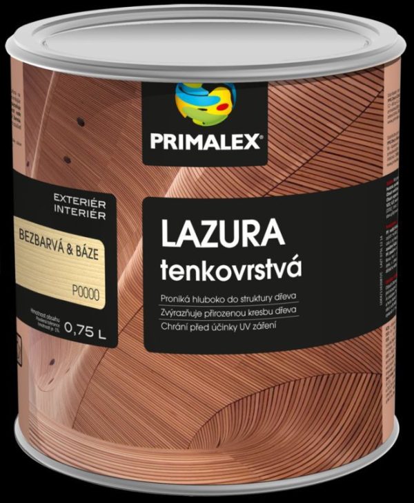 Lazura Primalex silno.21 orech. 0,75l
