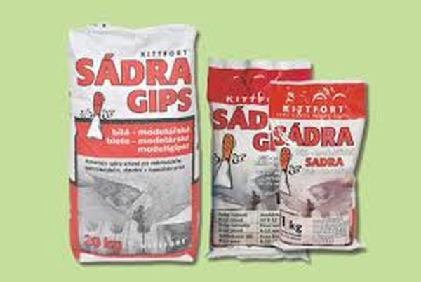 Sadra modelárska biela  5 kg  Kittfort
