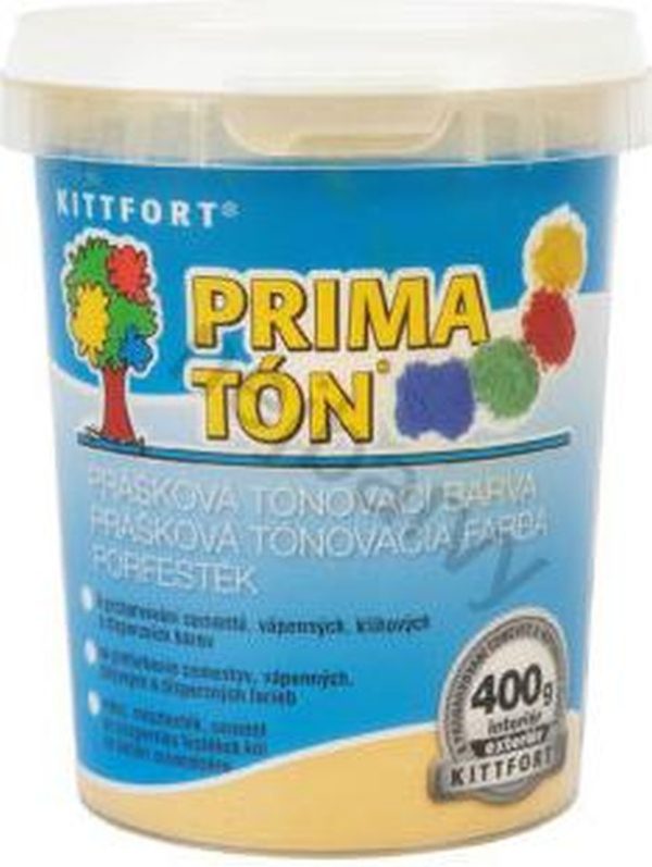 Farba prašk.0,4kg Primatón žltá