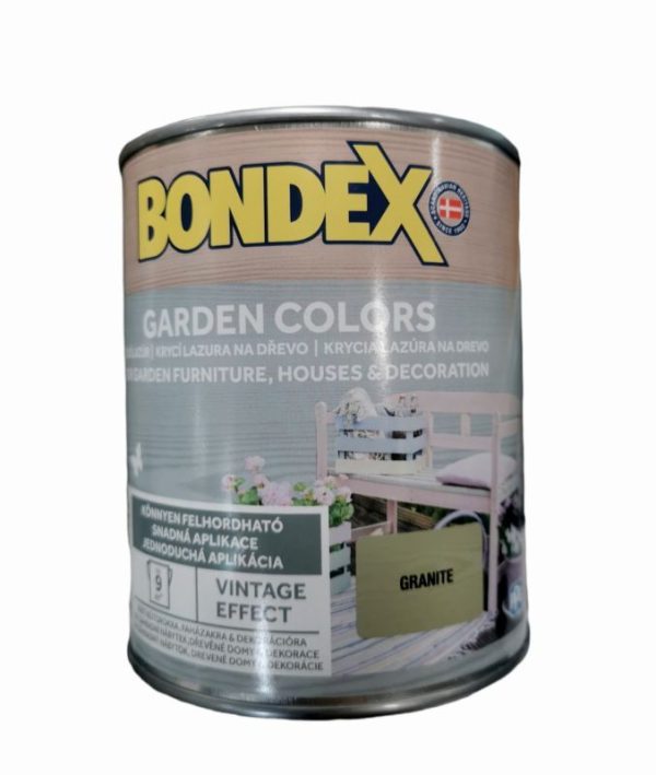 Lazúra na drevo BONDEX Garden  Granite  0,75 l