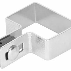 Objímka Strend Pro EUROSTANDARD, 60x40 mm, koncová, pozinkovaná, na hranatý stĺp