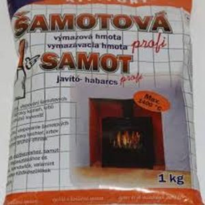 Šamotová vymaz. hmota 1 kg Kittfort