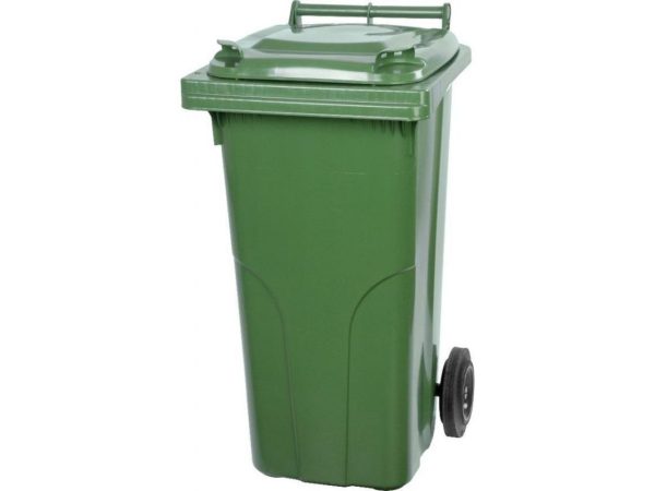 Nadoba MGB 120 lit, plast, zelená, HDPE, na odpad