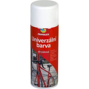 Sprej Uni  RAL 9010 biela matná 400ml+25% Primalex