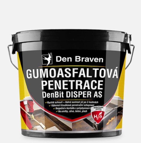 Gumoasfaltová penetrácia DISPER A5 kg