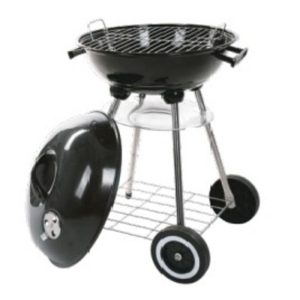 Gril záhradný okrúhly s krytom 38cm MIR230 na drevené uhlie