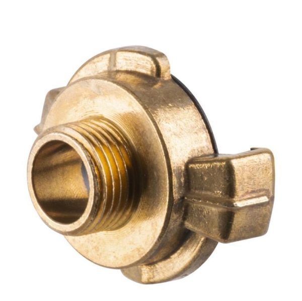 Adaptér GF121, 3/4", vnútorný závit, GEKA, Ms, na hadicu