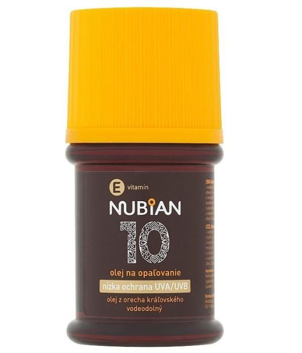 NUBIAN 60ml olej na opaľ. OF10
