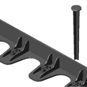 Obrubnik neviditeľný  45     45x80x1035 mm 72 ks/kar