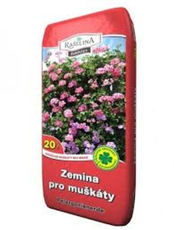 Zemina na muškáty  20l hlina substrat