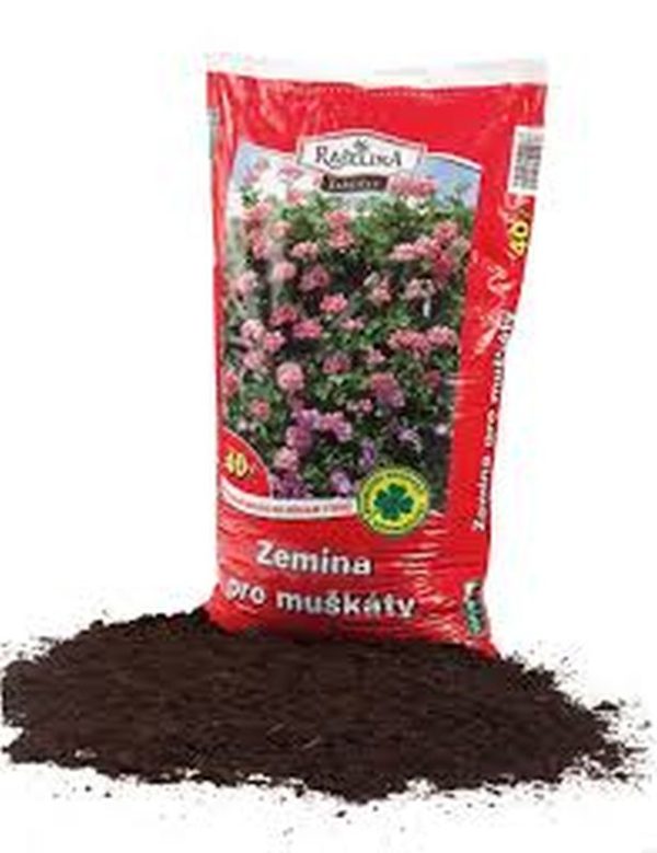 Zemina na muškáty  40L hlina