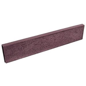 ST obrubnik parkový 100x20x5 hnedy  45 ks/pal skosená hrana