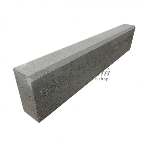 ST obrubnik parkový 100x20x10 sivá 24ks/pal skosená hrana