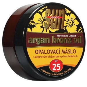 SUN ARGAN BRONZ opaľovacie MASLO SPF25 s arganovým olejom, 200ml