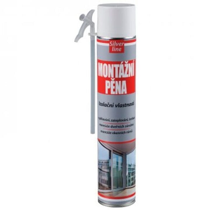 PU Pena Trubičková NEW Silver Line 750 ml – BauSHOP Stavebniny Široke PU Pena Trubičková NEW Silver Line 750 ml BauSHOP Stavebniny Široke Akcia 14034