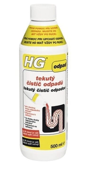 HG tekutý čistič odpadov 0,5L – BauSHOP Stavebniny Široke HG tekutý čistič odpadov 0,5L BauSHOP Stavebniny Široke Akcia 17007