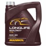 Olej motorový 5W-30 MANNOL 7715 LONGLIFE 540/507 4L BauSHOP Stavebniny Široke Akcia 18358