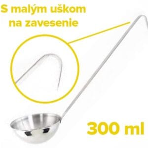 Naberačka kuchynská nerez 300ml/12cm, dĺžka 41cm, kolimax KLC BauSHOP Stavebniny Široke Akcia 18363