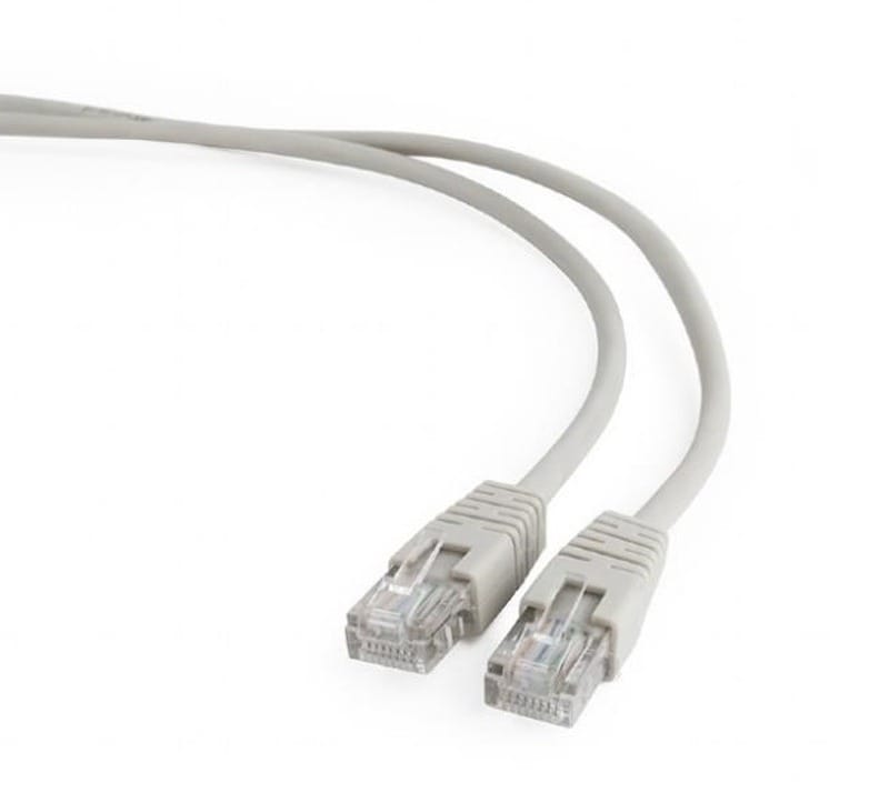 GEMBIRD kábel patchcord Cat5e UTP 5m, šedý – BauSHOP Stavebniny Široke GEMBIRD kábel patchcord Cat5e UTP 5m, šedý BauSHOP Stavebniny Široke Akcia 19136