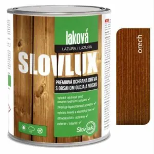 Lazúra Laková Slovlux Orech 2,5 l BauSHOP Stavebniny Široke Akcia 20049
