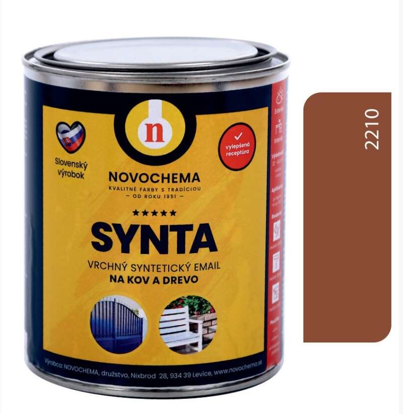 Synta S2013/2210 tmavý oker vrchná 0,75kg – BauSHOP Stavebniny Široke Synta S2013/2210 tmavý oker vrchná 0,75kg BauSHOP Stavebniny Široke Akcia 20403