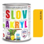 Slovakryl 0620 žltý 0,75 kg BauSHOP Stavebniny Široke Akcia 21110