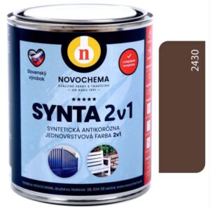 Synta 2v1 2430 čokoládová 0,75 kg jednovrstvová BauSHOP Stavebniny Široke Akcia 22468
