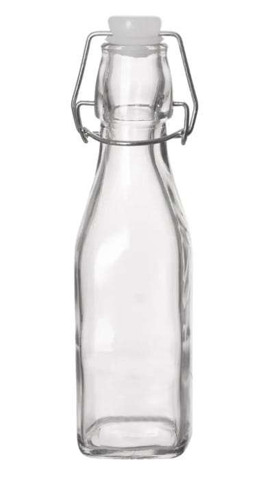 Fľaša sklo/kov klip uzáver 0,29 l hranatá – BauSHOP Stavebniny Široke Fľaša sklo/kov klip uzáver 0,29 l hranatá BauSHOP Stavebniny Široke Akcia 25728