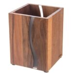 Stojan na kuchynské náčinie akácia/resin RIVER BauSHOP Stavebniny Široke Akcia 25729 Stojan na kuchynské náčinie akácia/resin RIVER BauSHOP Stavebniny Široke Akcia 25729