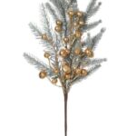 Ozdoba zapichovacia vetvička čečina šípky zlatá 54 cm BauSHOP Stavebniny Široke Akcia 28152