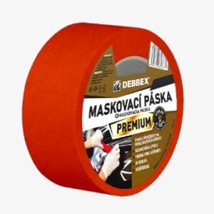 Maskovacia páska 100°C PREMIUM 38mm x 50m BauSHOP Stavebniny Široke Akcia 28359