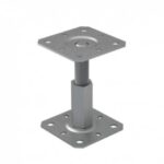 Pätka stĺpiku nastaviteľná 100x130x100-150 mm M20 PR100/130 BauSHOP Stavebniny Široke Akcia 992154