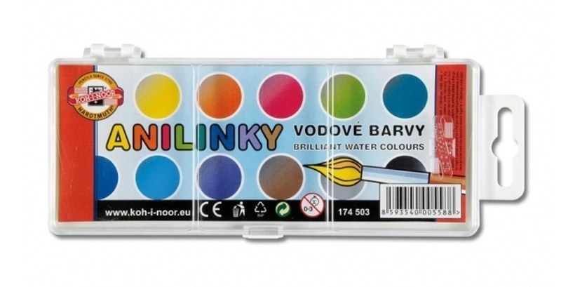 134468.jpg Farby vodové 22,5 mm anilínové BauSHOP Stavebniny Široke Akcia 134468
