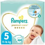 PAMPERS Premium Care 5 (11-16 kg) 44 Ks BauSHOP Stavebniny Široke Akcia 138494