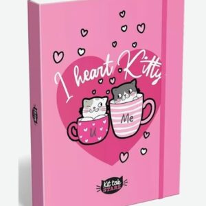 Box na zošity A4 KitTok Heart Kitty (mačky) BauSHOP Stavebniny Široke Akcia 15838