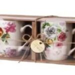 Hrnček porcelánový kpl 2 ks 360ml ROSEN, mix BauSHOP Stavebniny Široke Akcia 16513