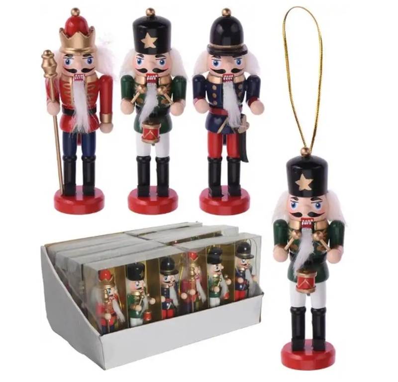 Ozdoba závesná luskáčik/vojačik 4x3x12,5 cm sada 3 ks drevo mix – BauSHOP Stavebniny Široke Ozdoba závesná luskáčik/vojačik 4x3x12,5 cm sada 3 ks drevo mix BauSHOP Stavebniny Široke Akcia 17688