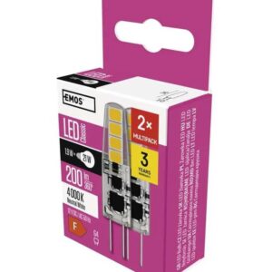 LED žiarovka Classic JC / G4 / 1,9 W (21 W) / 200 lm / neutrálna biela BauSHOP Stavebniny Široke Akcia 18606